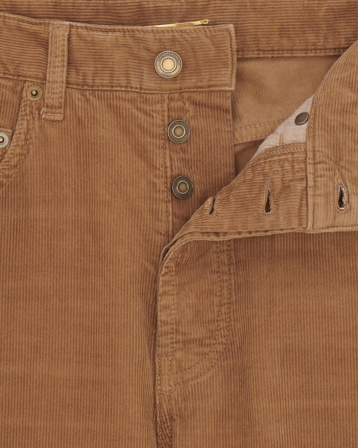 long baggy jeans in fall leaf corduroy