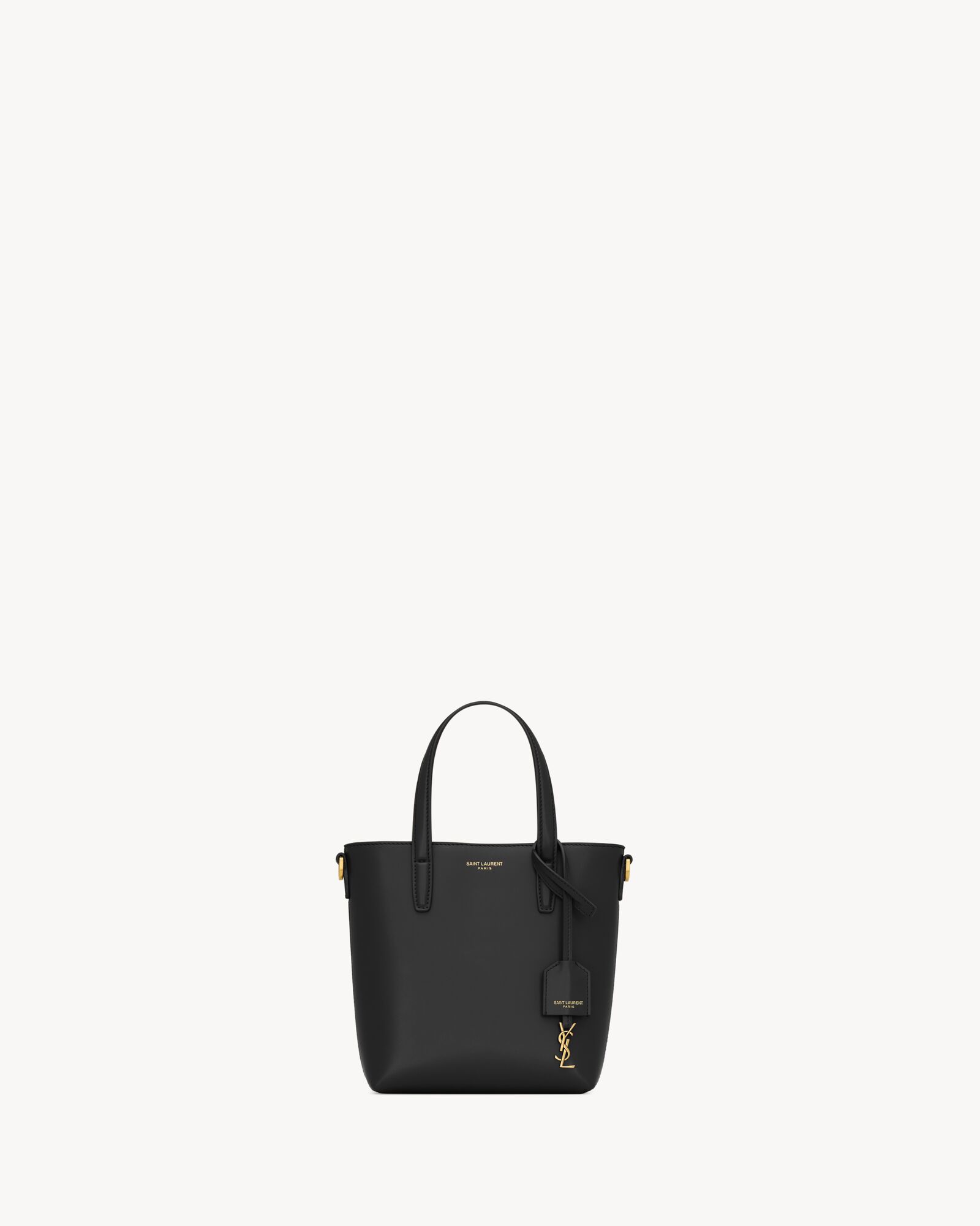 Mini Toy SHOPPING SAINT LAURENT in box leather | Saint Laurent | YSL.com