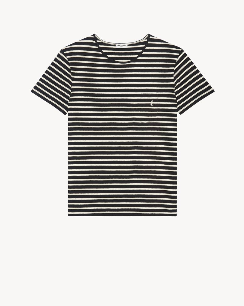 striped CASSANDRE t-shirt in jersey