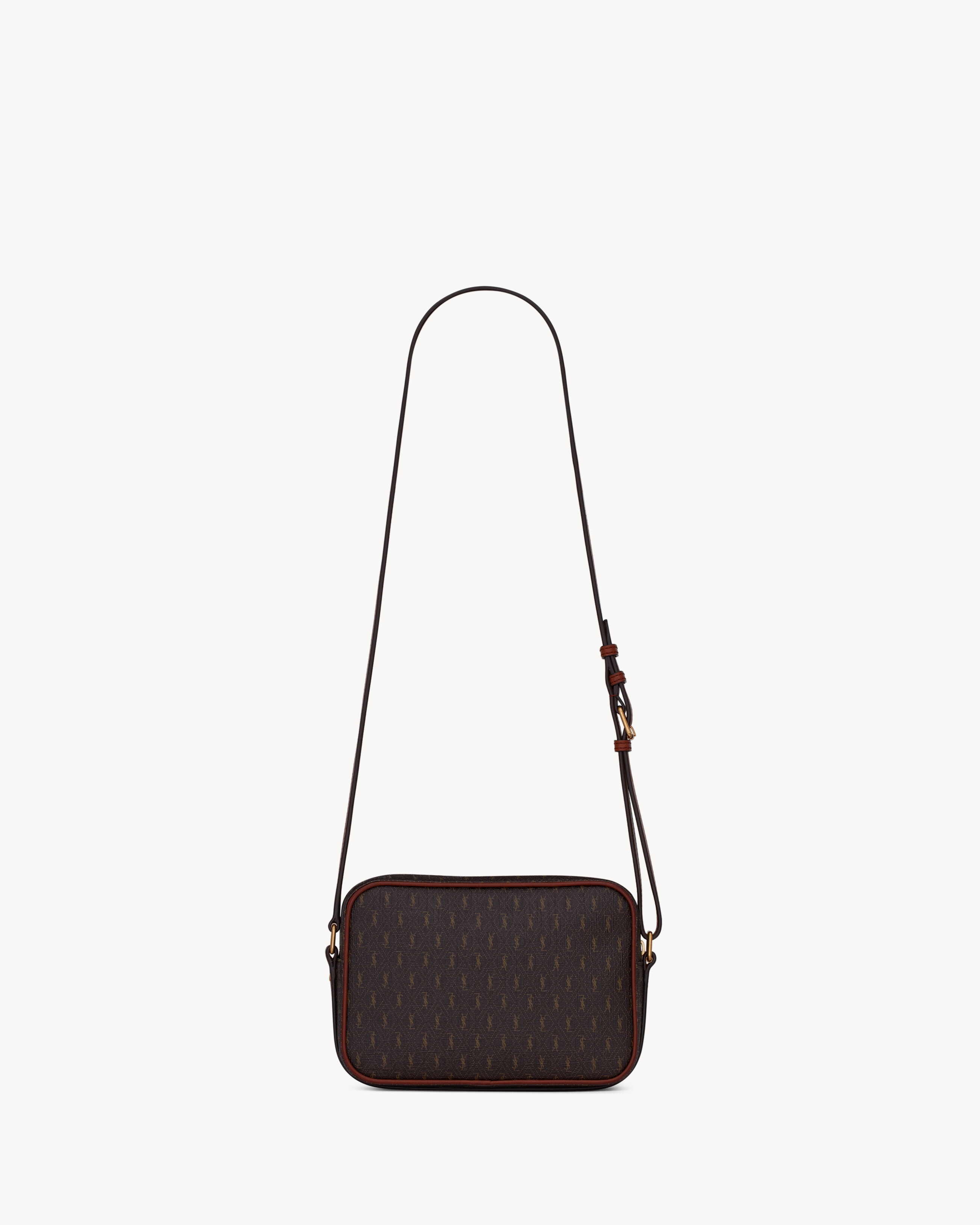LE MONOGRAMME SAC CAMÉRA EN TOILE CASSANDRE ET CUIR LISSE