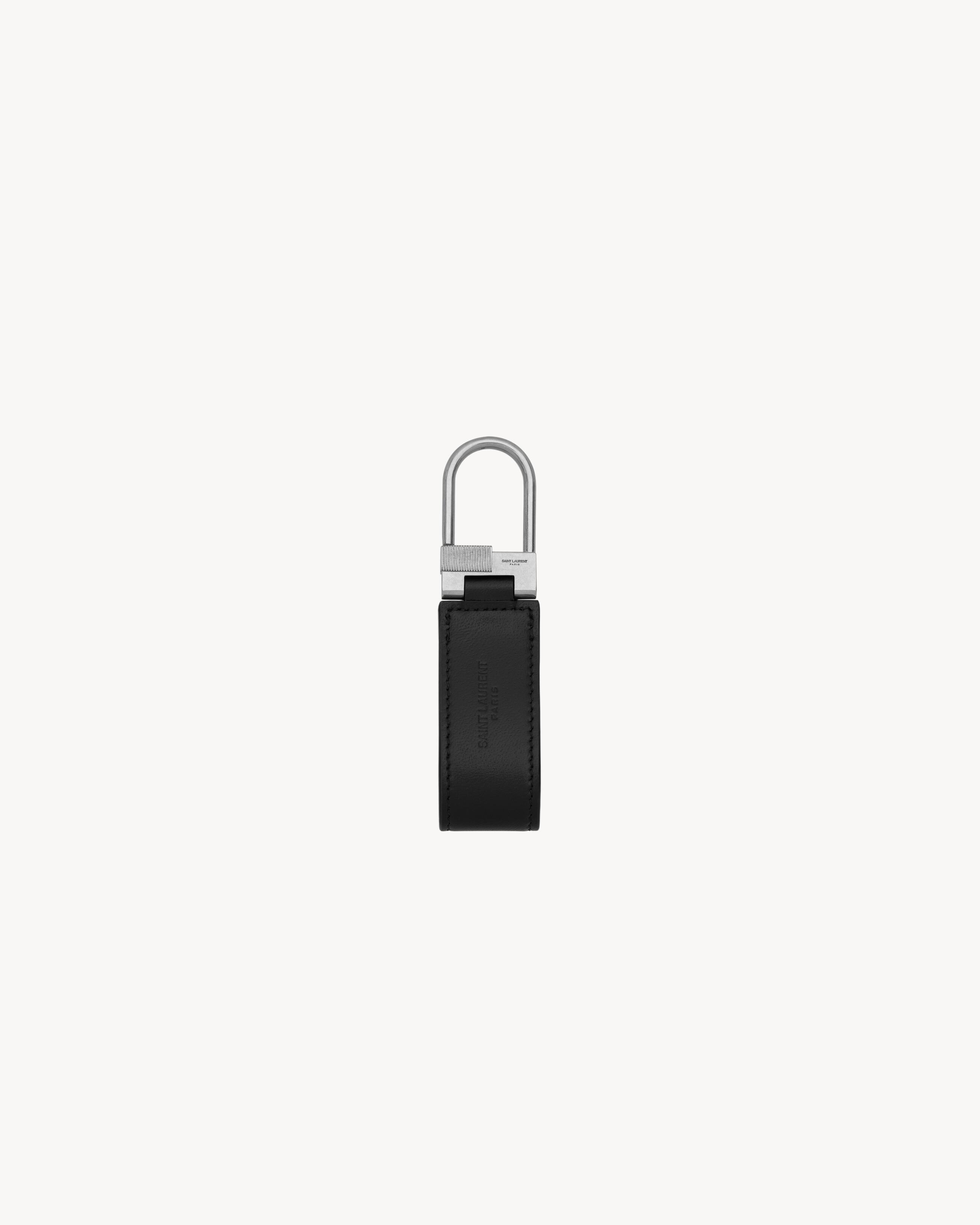TINY CASSANDRE keyring in shiny leather