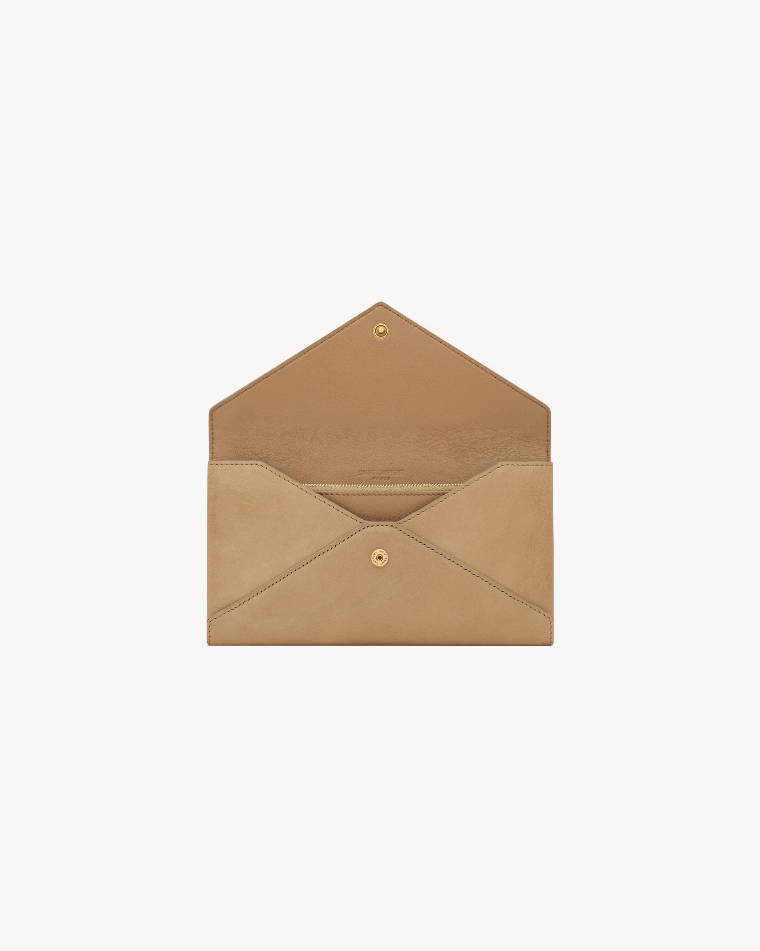LETTER large wallet in leather
