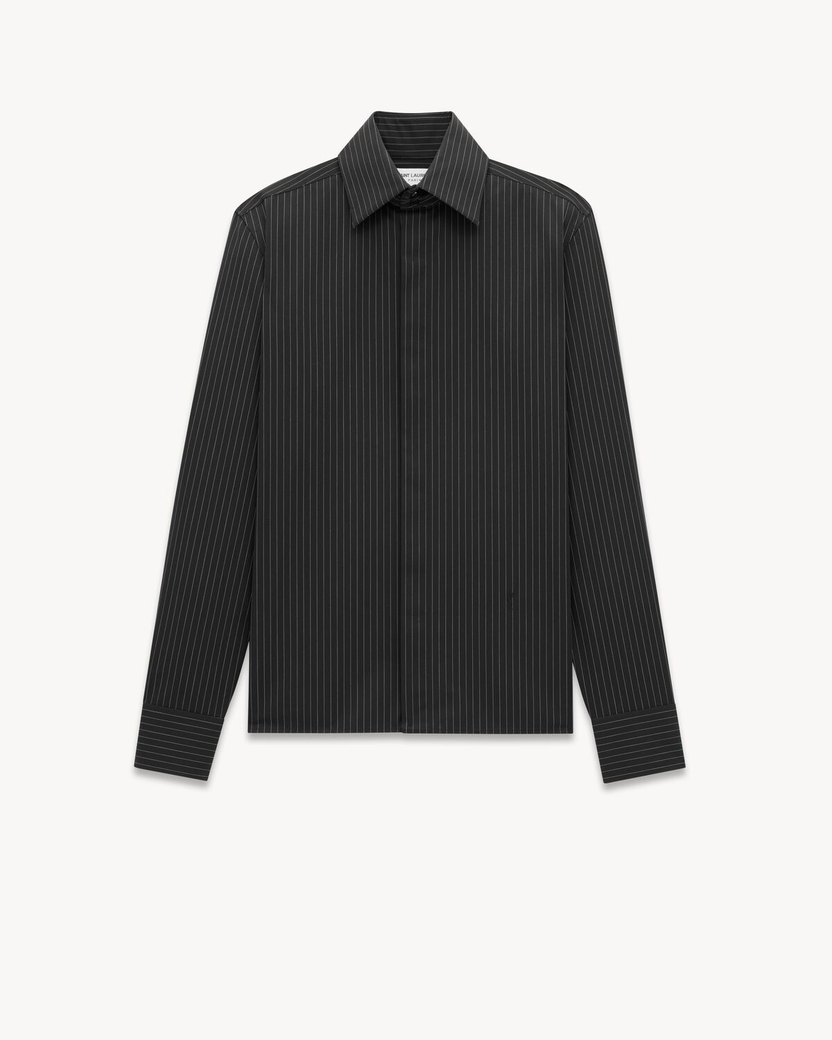 CASSANDRE shirt in striped poplin