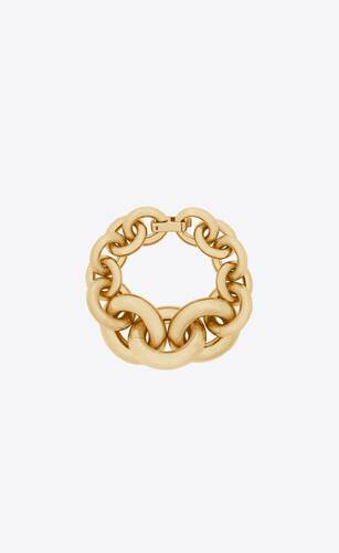 two-tone chain-link bracelet | Saint Laurent | Eraldo.com