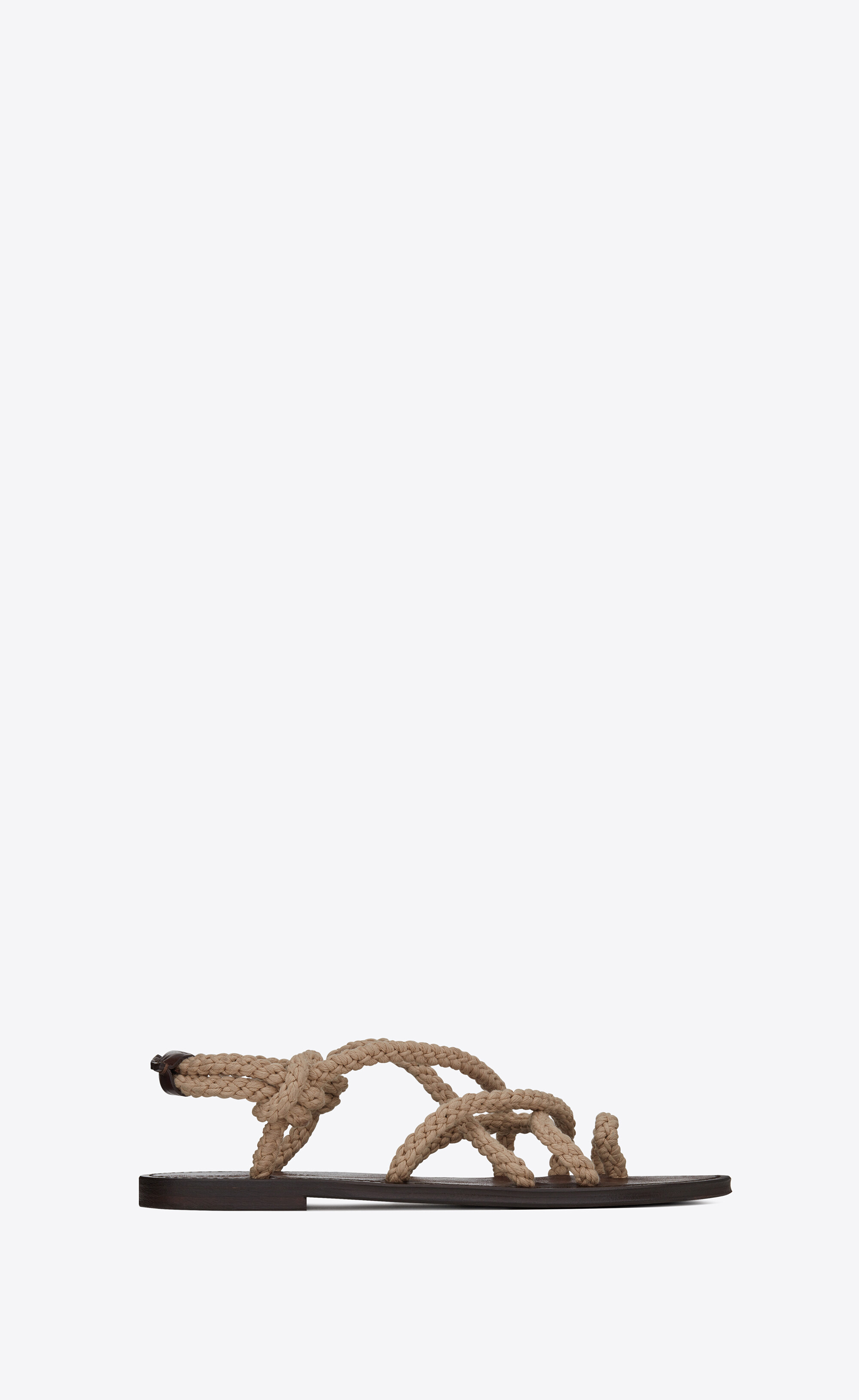 saint laurent rope sandals