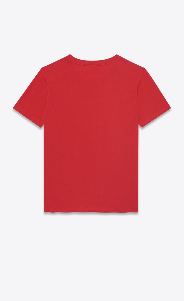 saint laurent red shirt