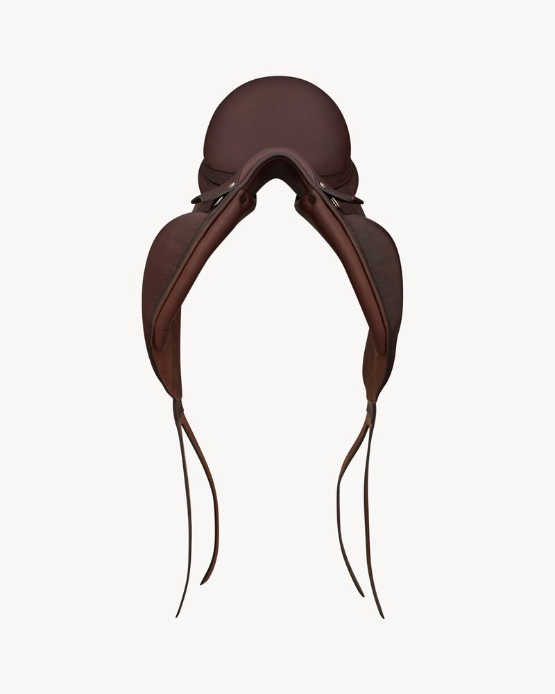 BUTET SADDLE DRESSAGE IN LEATHER 17" Saint Laurent YSL AU