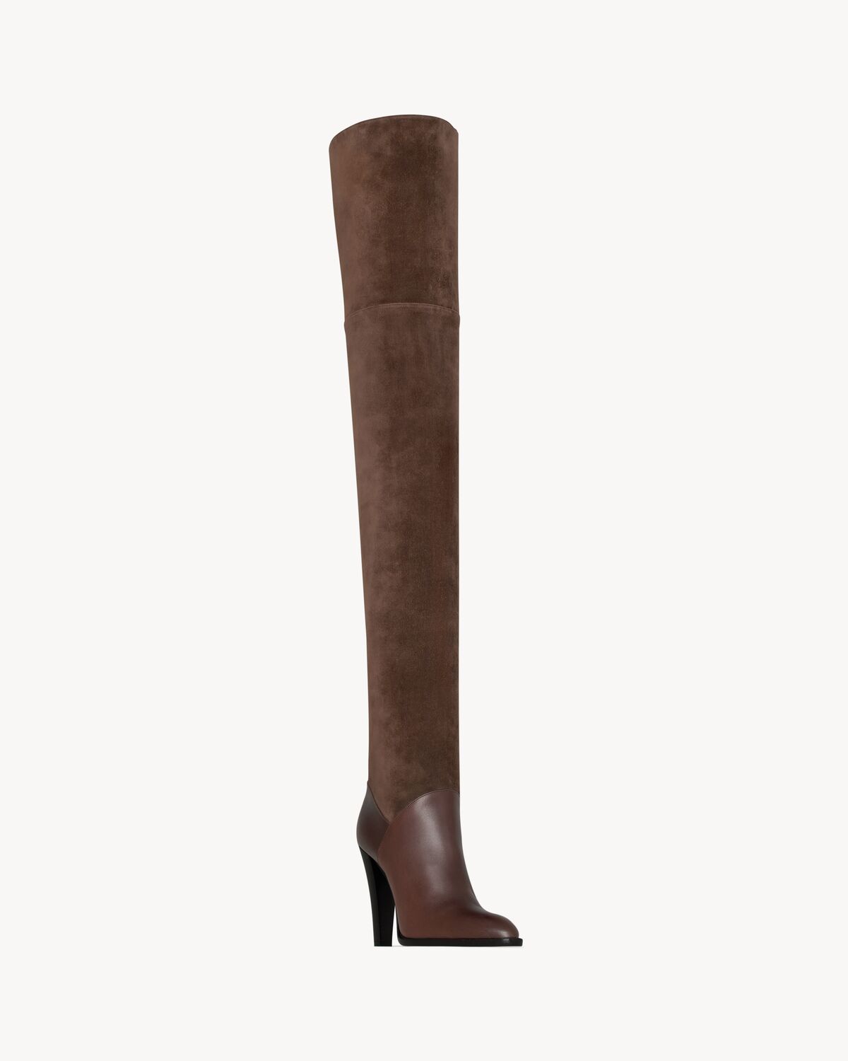 stivali nadja in pelle liscia e suede