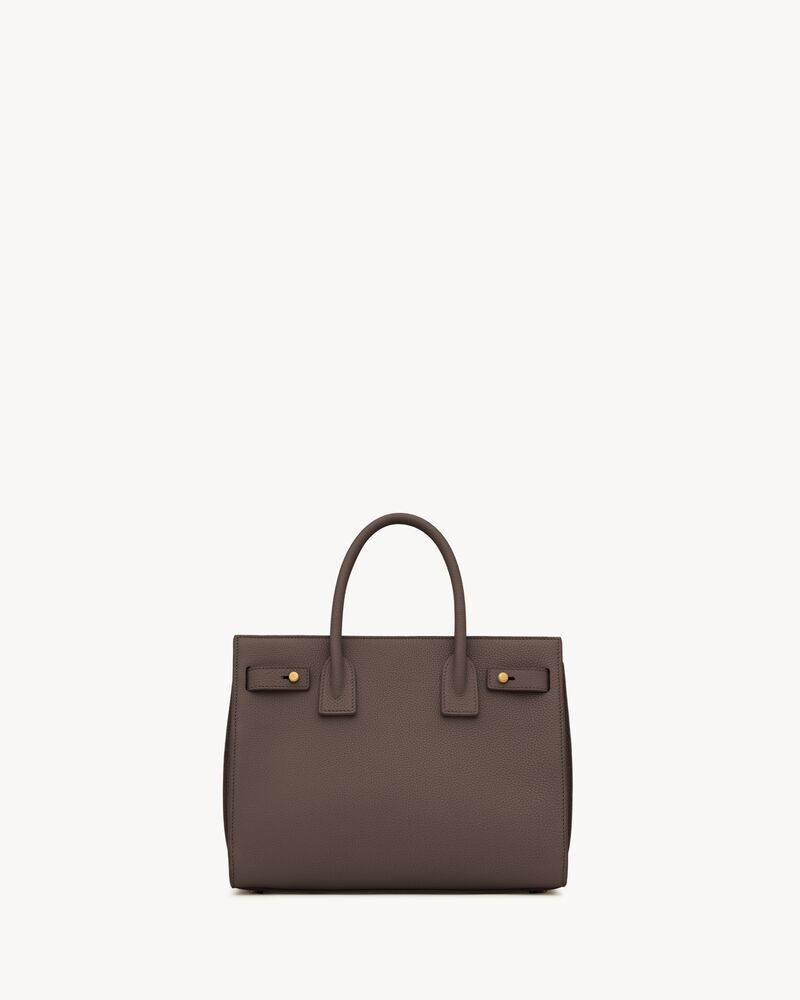 SAC DE JOUR SOUPLE EN CUIR GRAINÉ - BABY