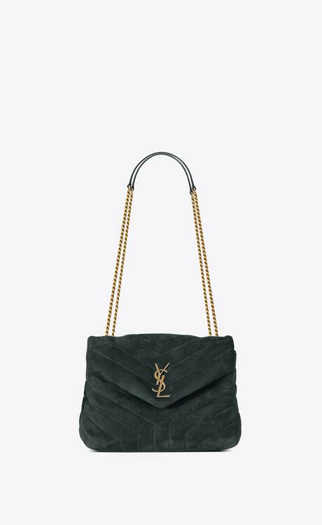 LOULOU SMALL BAG IN Y-QUILTED SUEDE | Saint Laurent United States | YSL.com