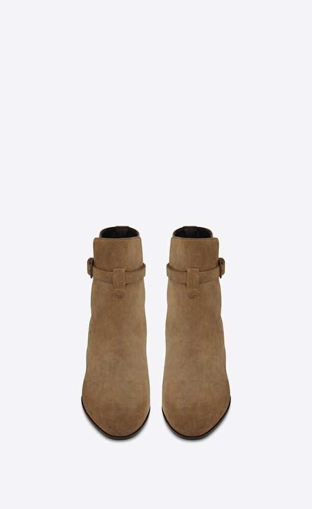 saint laurent west jodhpur leather booties