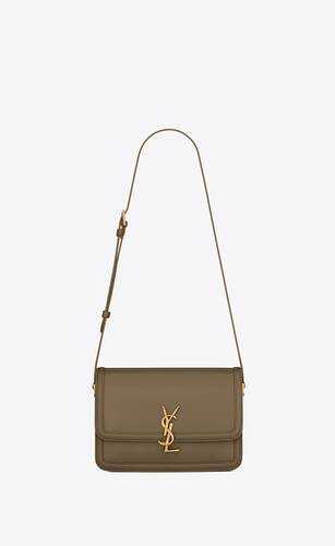solferino medium satchel in box saint laurent leather