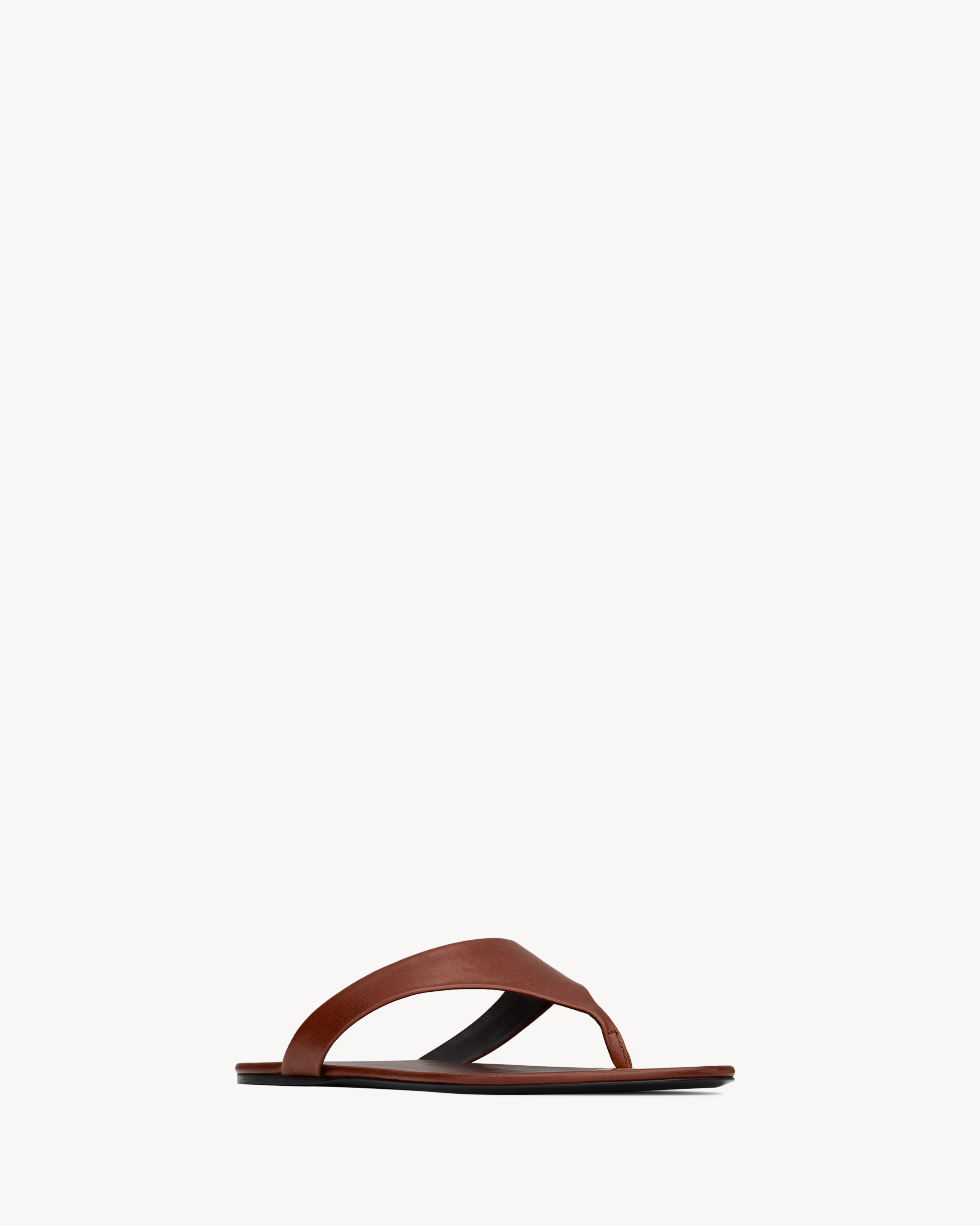 Sandalias Kouros de piel lisa