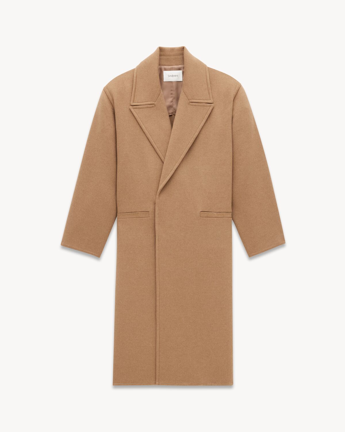 Oversized coat in cashmere felt Saint Laurent YSL AU