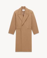 oversized coat in cashmere felt