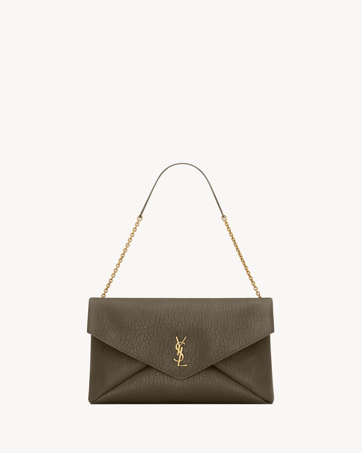cassandre xxl envelope pouch on chain in lambskin 