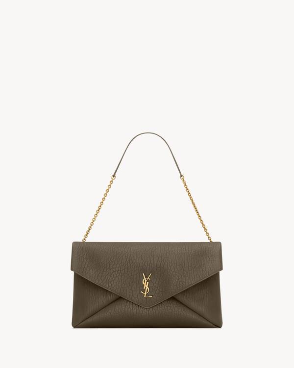 CASSANDRE XXL envelope pouch on chain in lambskin 
