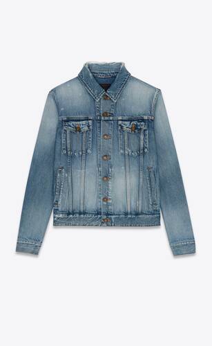 Men S Denim Jackets Jeans Saint Laurent Ysl Men S Denim Jackets Jeans Saint Laurent Ysl