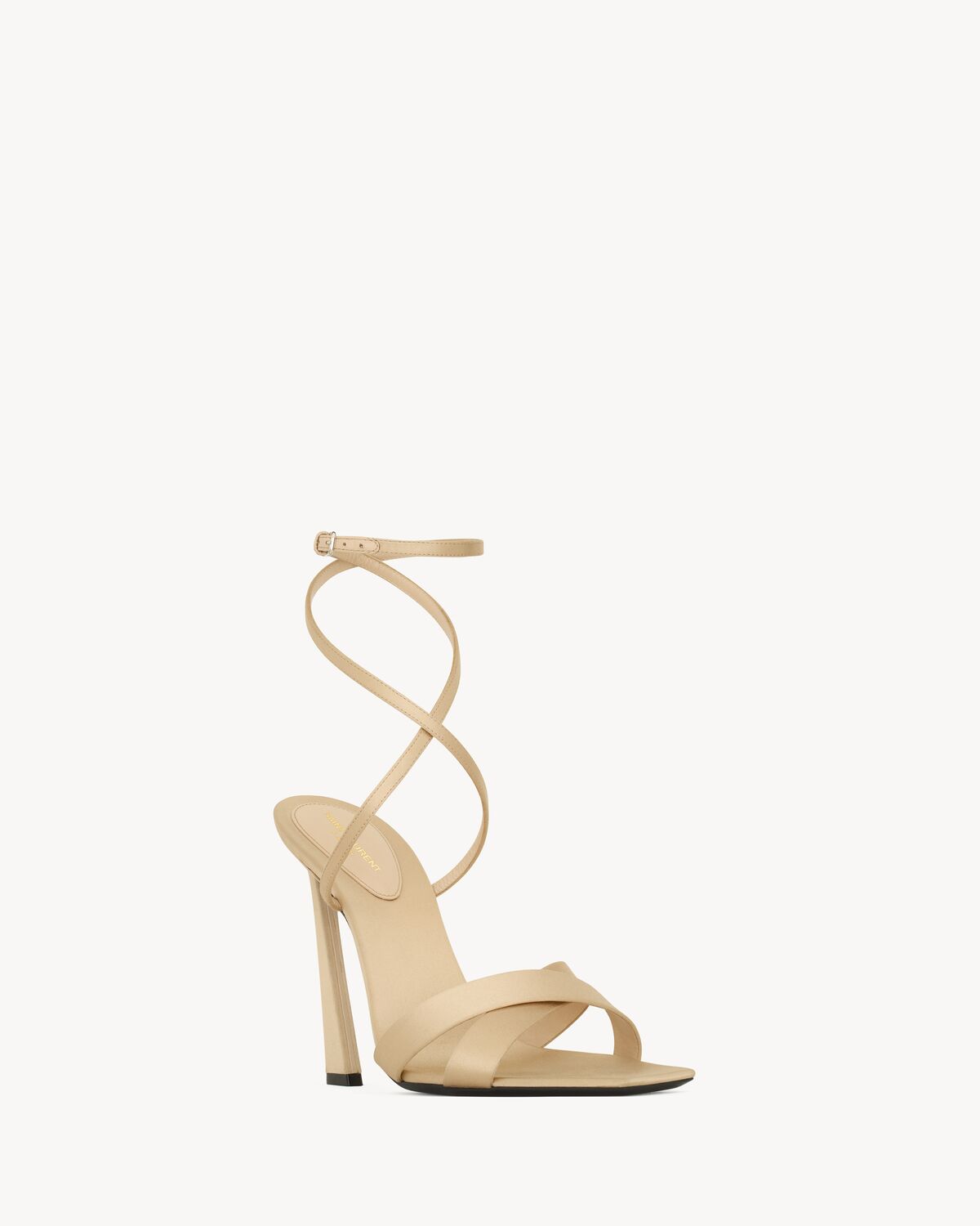 CORINNE sandals in satin crepe