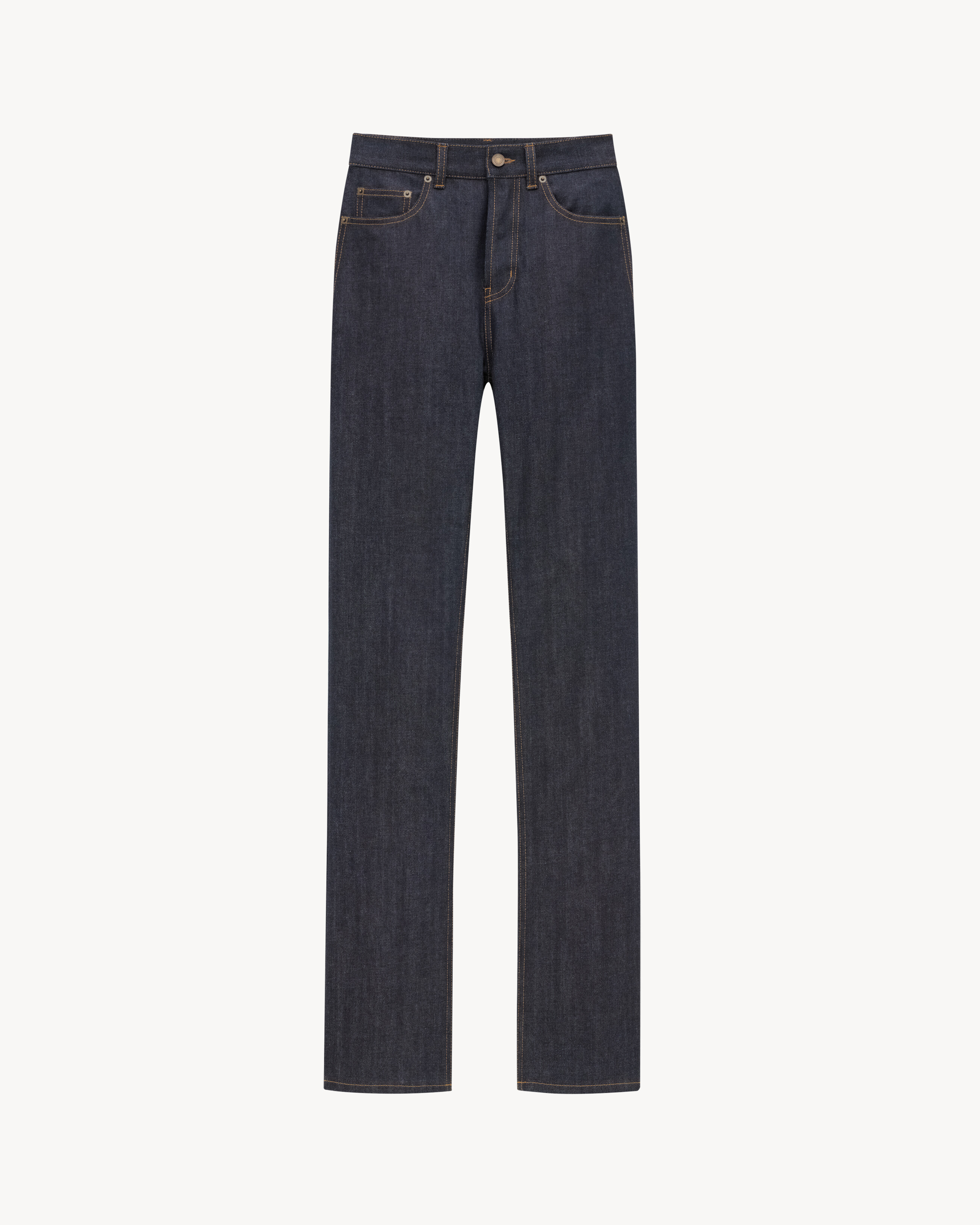 90's slim jeans in raw indigo denim