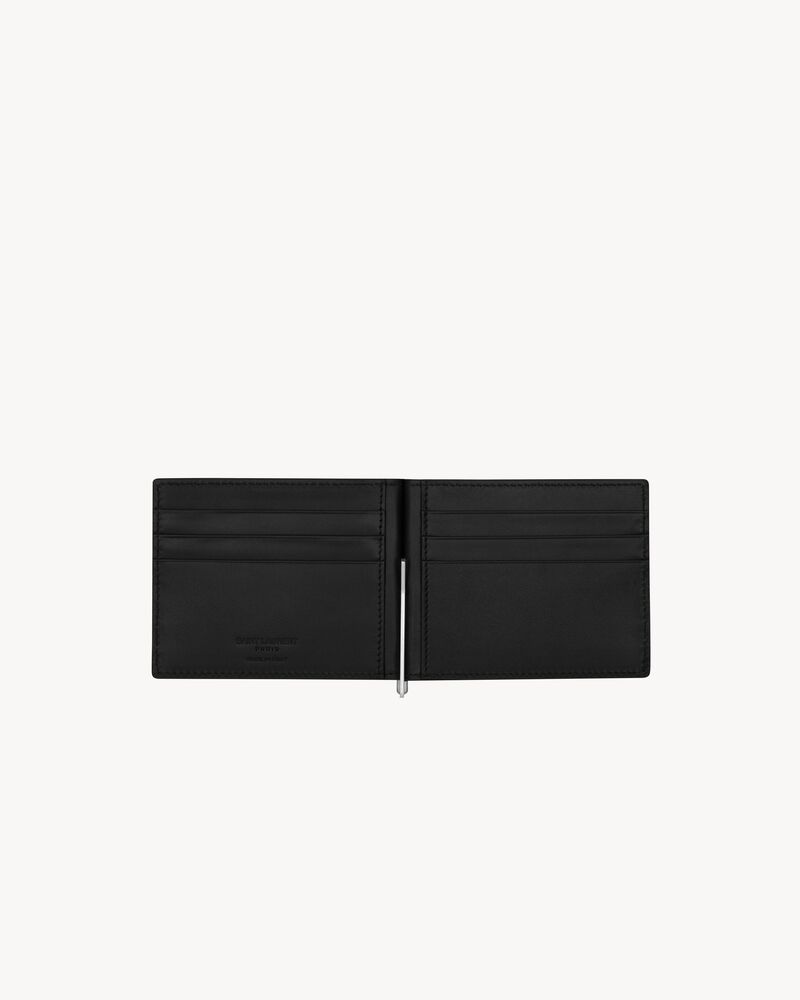 Saint Laurent crocodile-embossed Money Clip Wallet - Farfetch