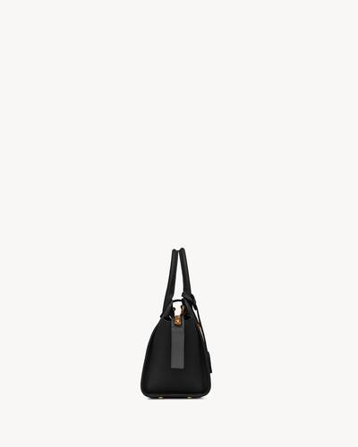 Saint Laurent Uptown Tote Leather Small Neutral 2323051