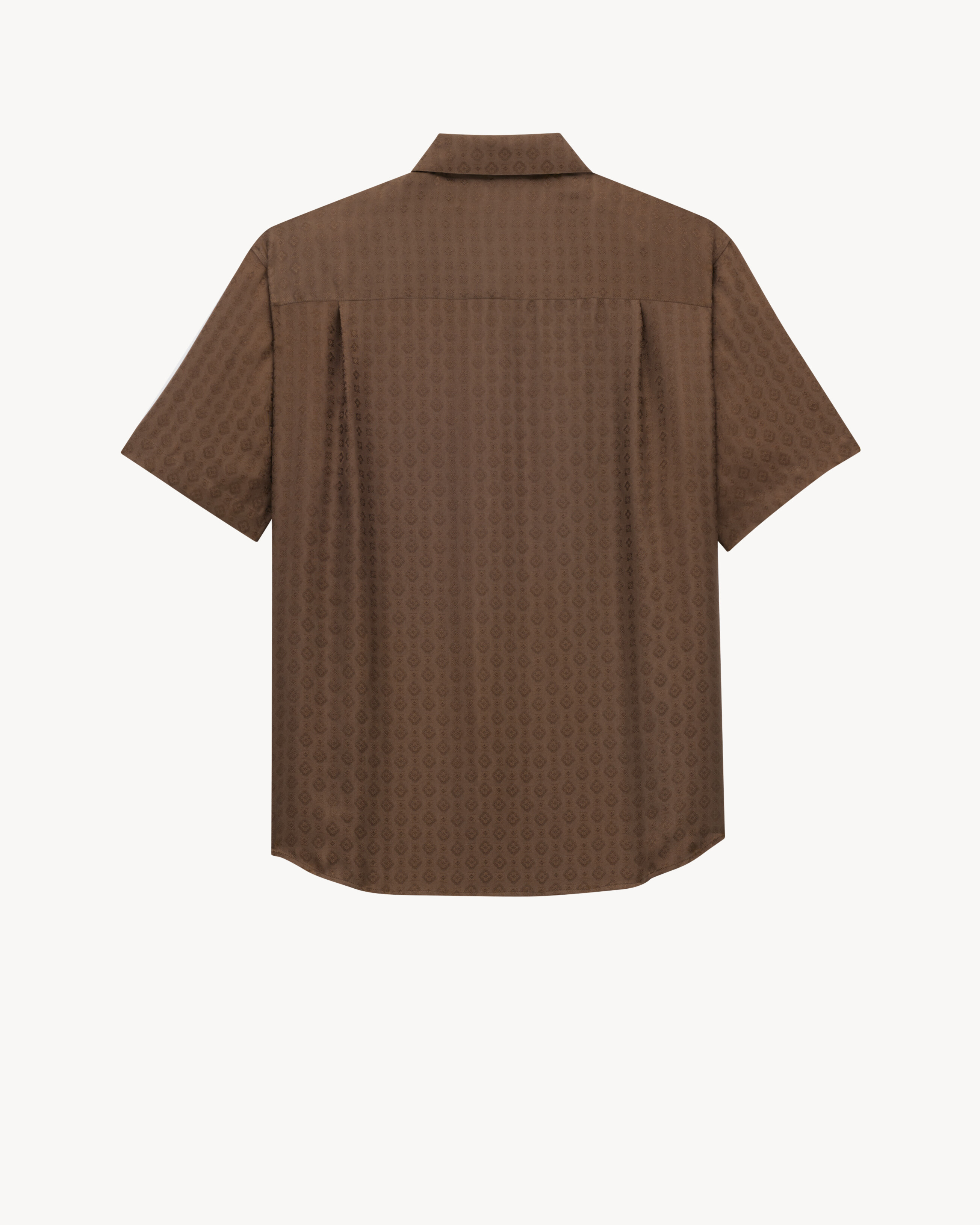 shirt in silk twill