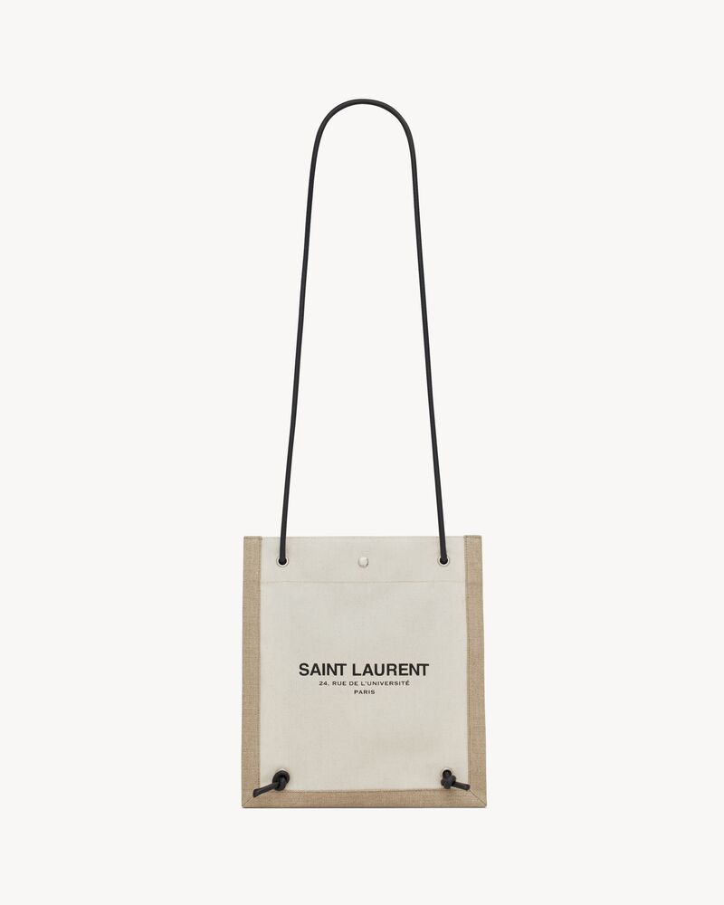 Yves Saint Laurent Canvas Tote Bags