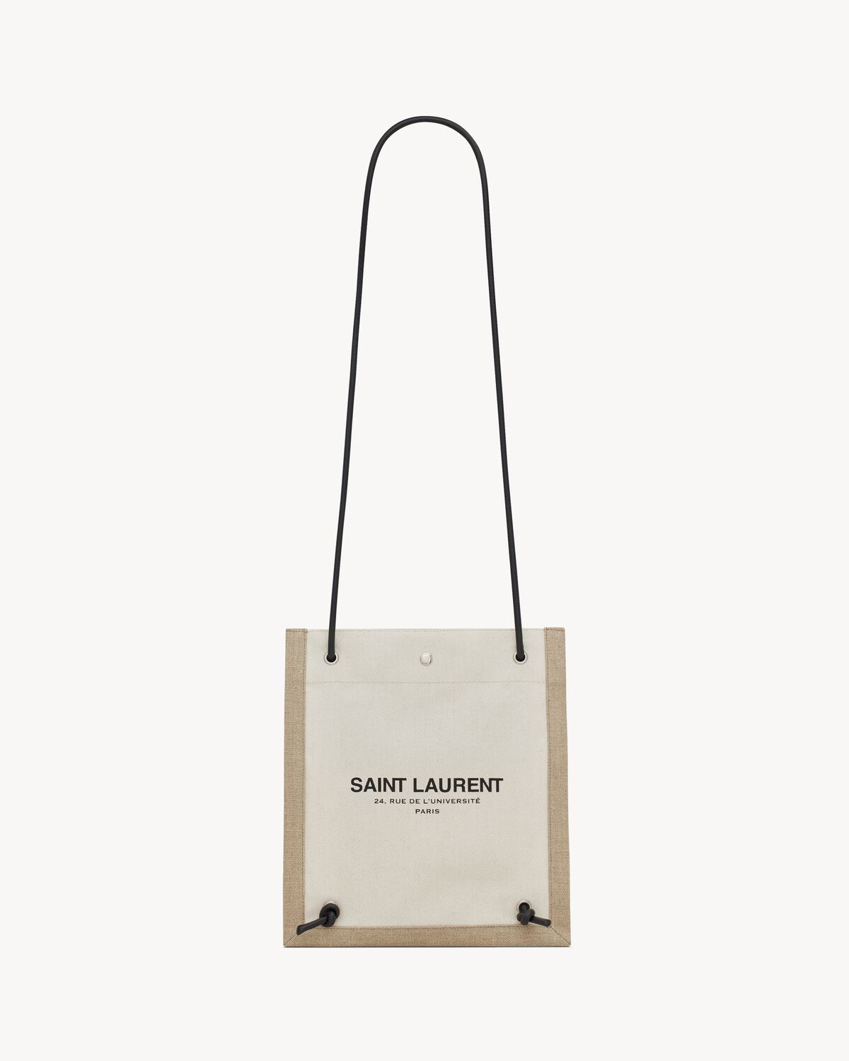 UNIVERSITE FLAT CROSSBODY BAG IN CANVAS Saint Laurent