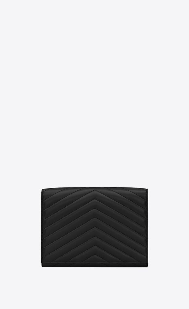 Yves Saint Laurent NEW SAINT LAURENT BAG 685534 LE MONOGRAM POUCH IN CANVAS  CASSANDRE BAG Brown Cloth ref.843453 - Joli Closet