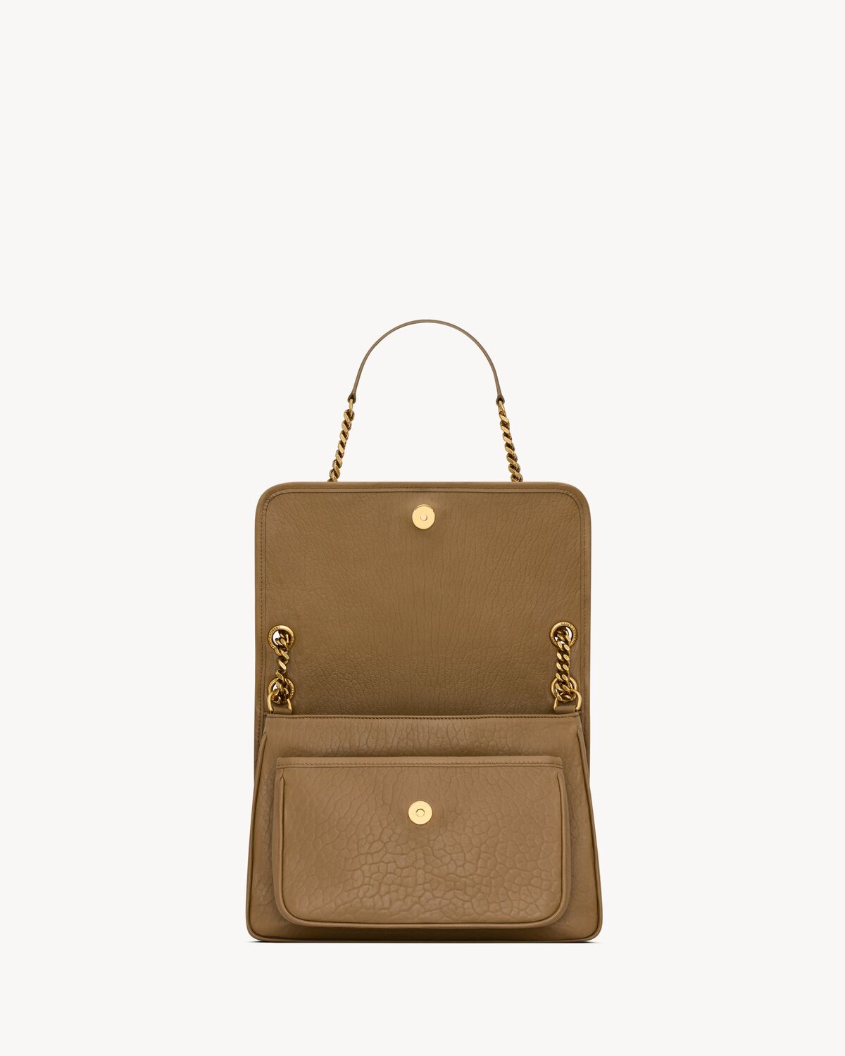 생로랑 그레인드 램스킨 니키 미디엄 숄더백 633178AACYT2760