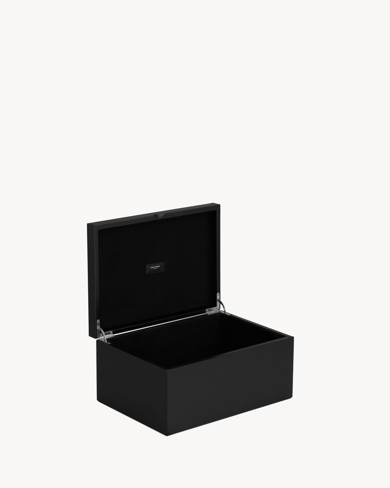 ☆BOX　SAINT LAURENT ss16 LARGE BOX IN SMOOTH LEATHER | Saint Laurent | YSL US
