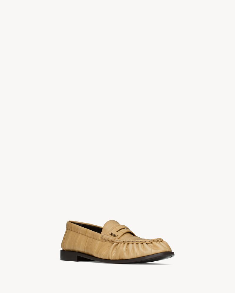 LE LOAFER supple in eel