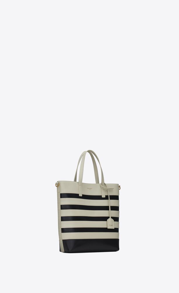 LE MONOGRAMME SAINT LAURENT N/S TOY SHOPPING BAG IN SMOOTH LEATHER ...