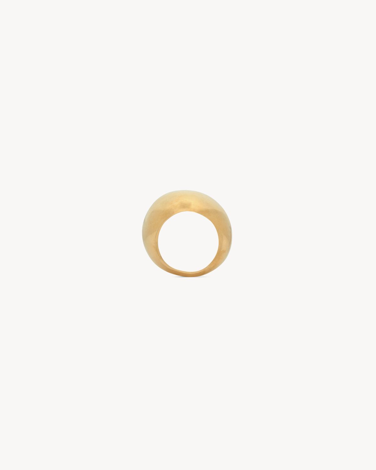 超大蛋形設計金屬戒指