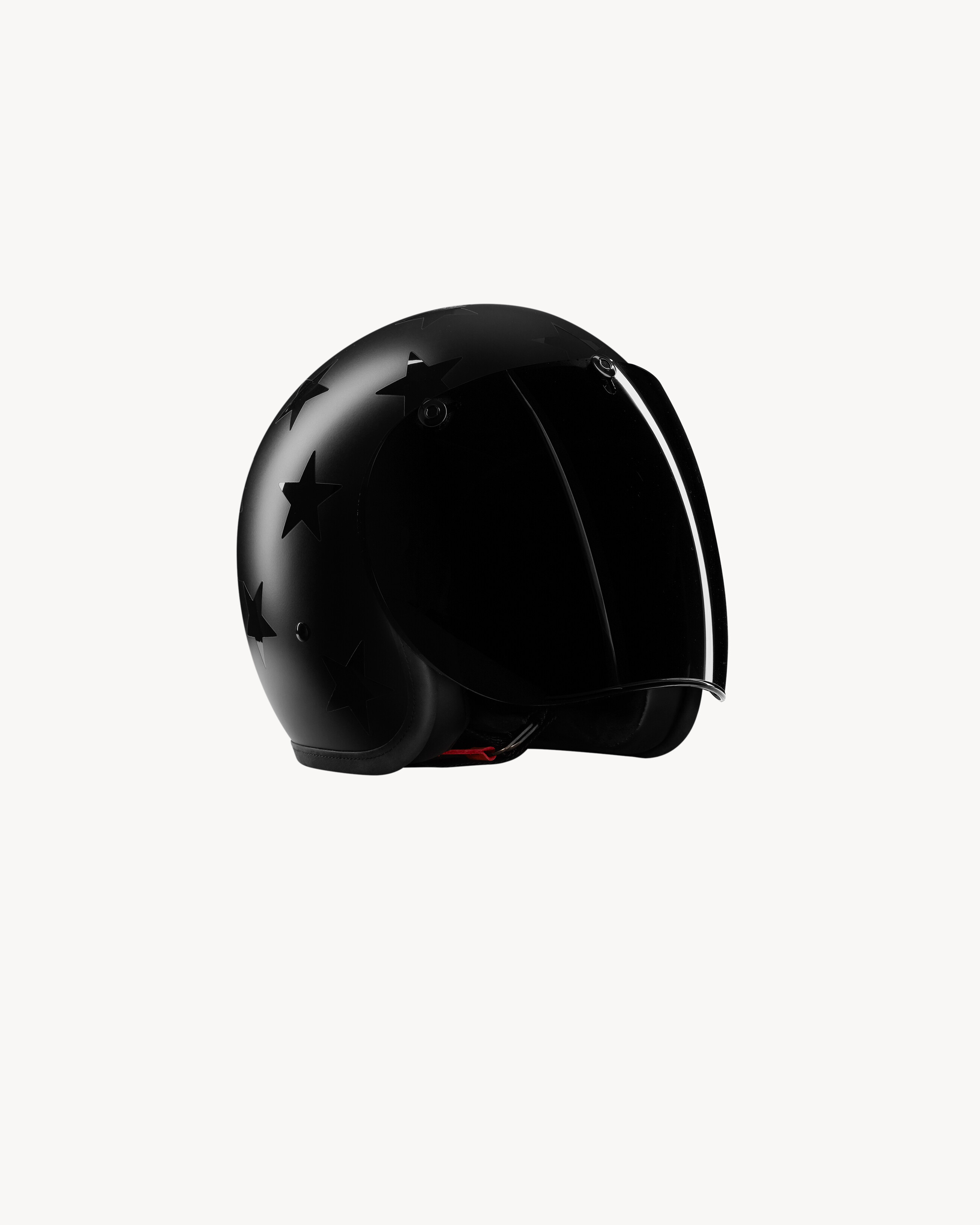 Star pattern Hedon Motorcycle helmet | Saint Laurent | YSL.com