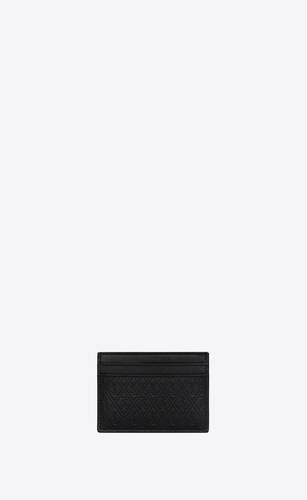 le monogramme all over card holder in embossed smooth leather