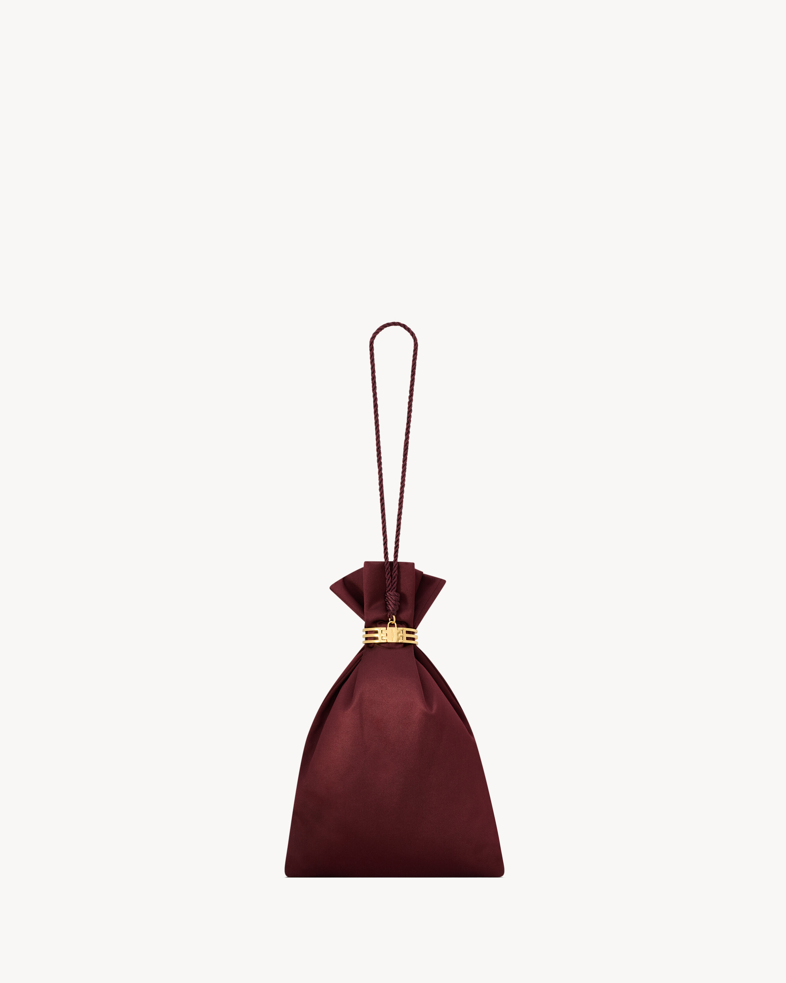 EVENING pouch in satin