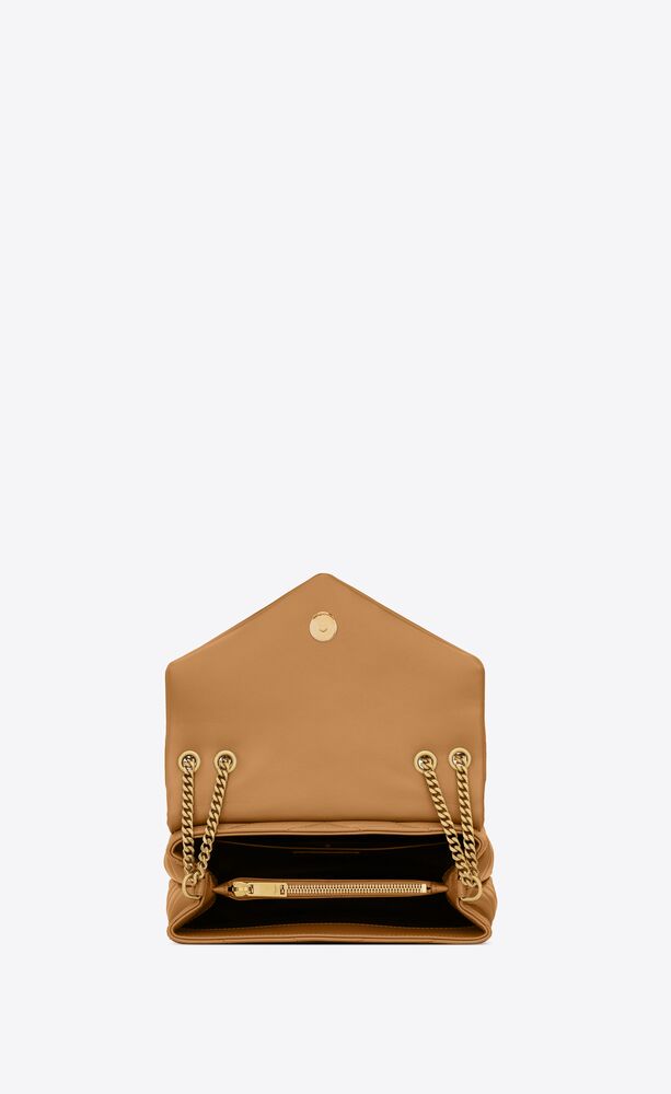 loulou small chain bag in quilted "y" leather