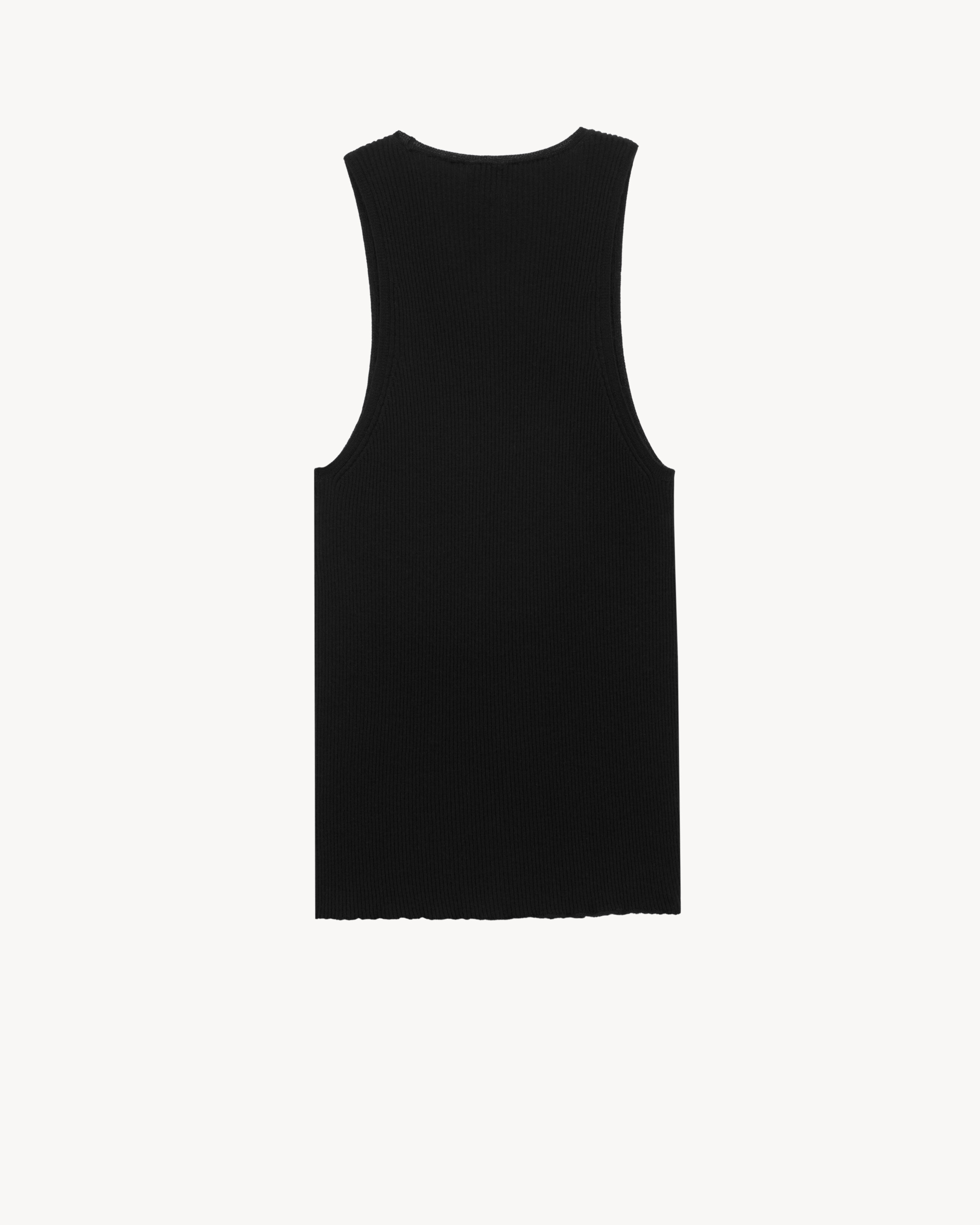 Camiseta de tirantes de punto