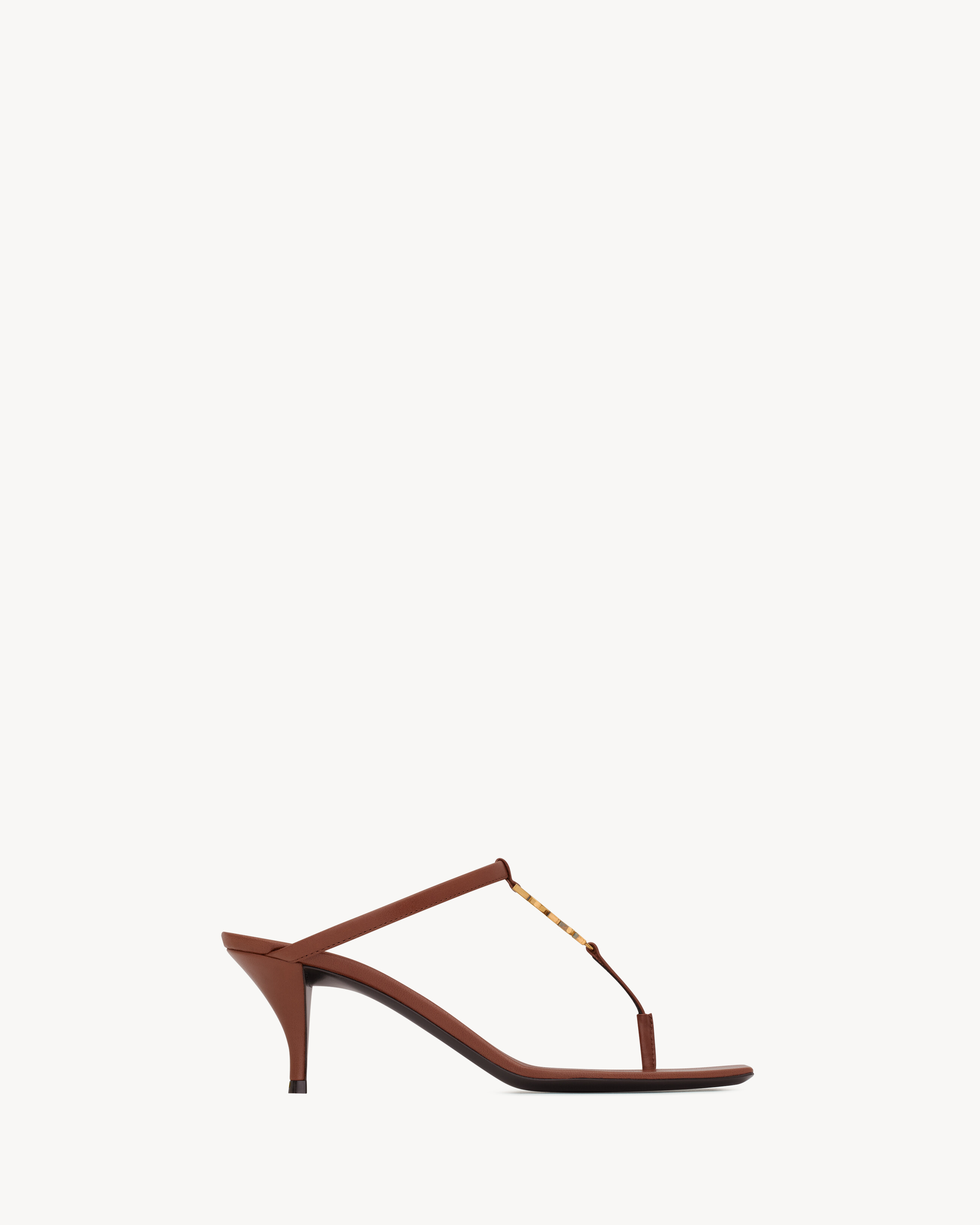 CASSANDRA sandals in smooth leather