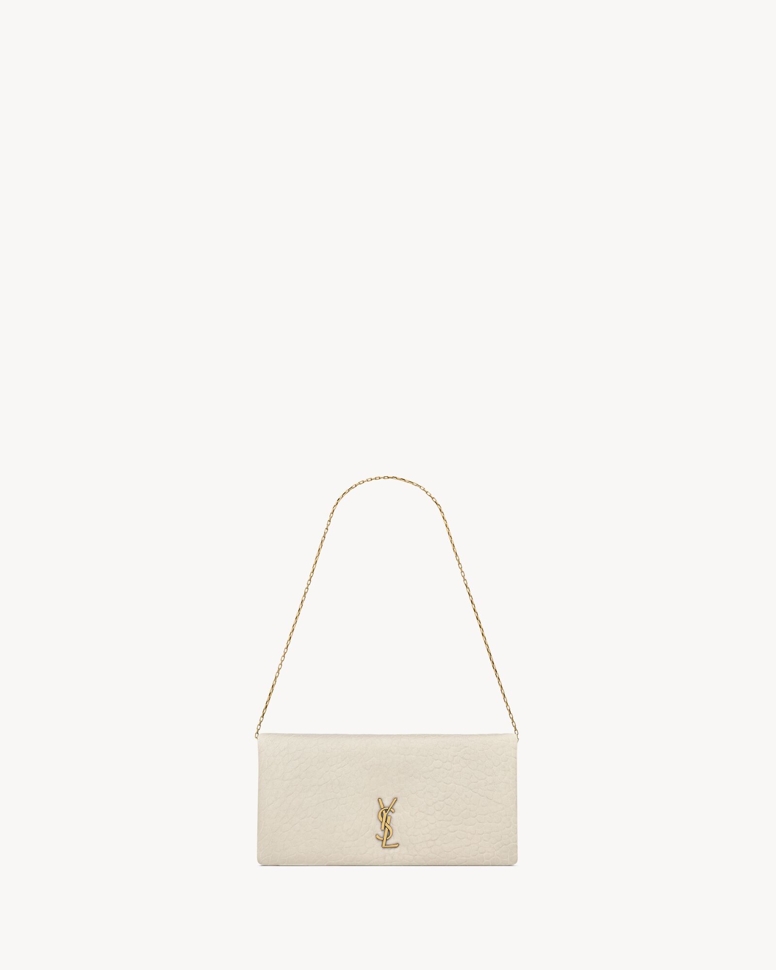 CALYPSO mini bag in grained lambskin Saint Laurent