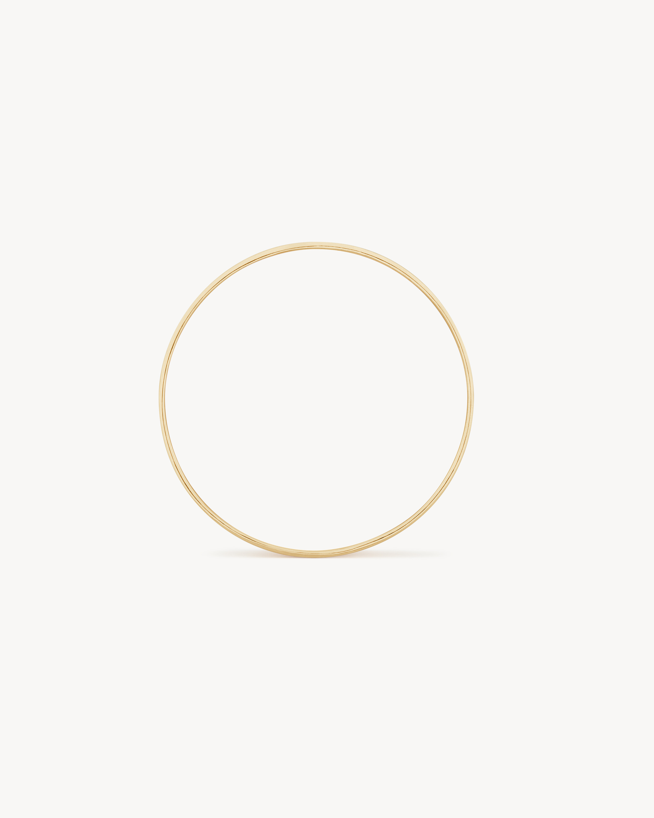 Large cuff in 18K yellow gold