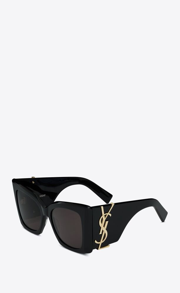 Saint Laurent Eyewear SL M119 Oversized Cat-Eye Sunglasses