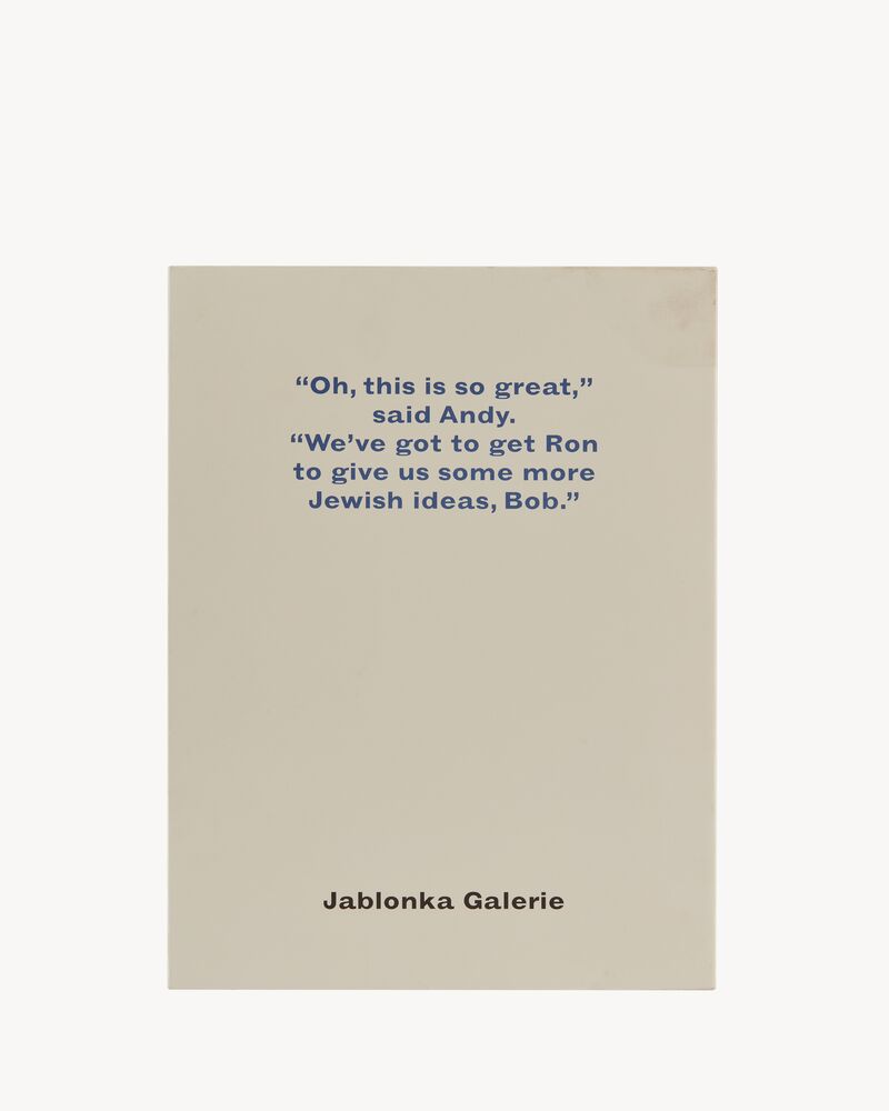 ANDY WARHOL JONATHAN SAFRAN FOER