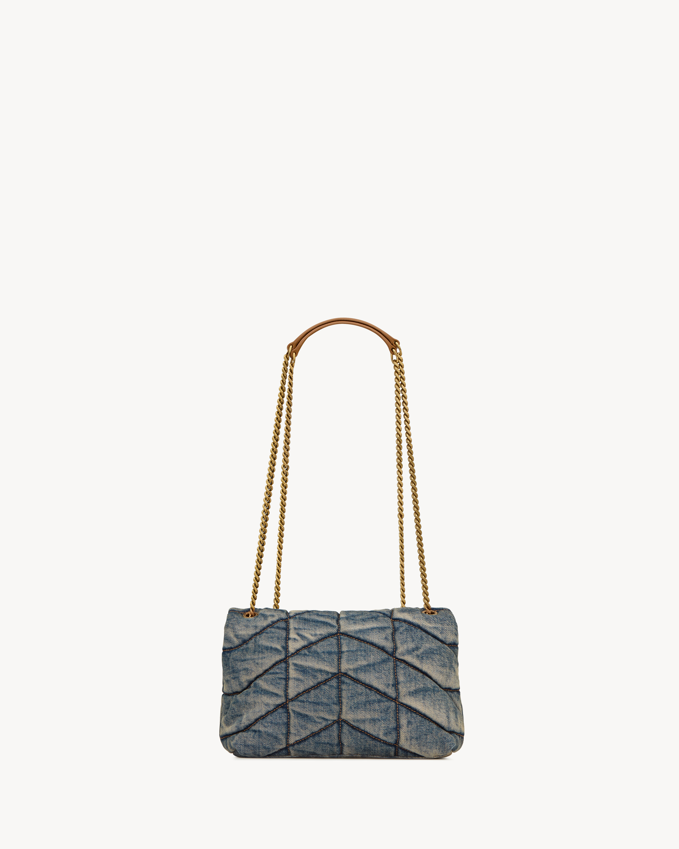 PUFFER TOY IN DENIM | Saint Laurent | YSL.com