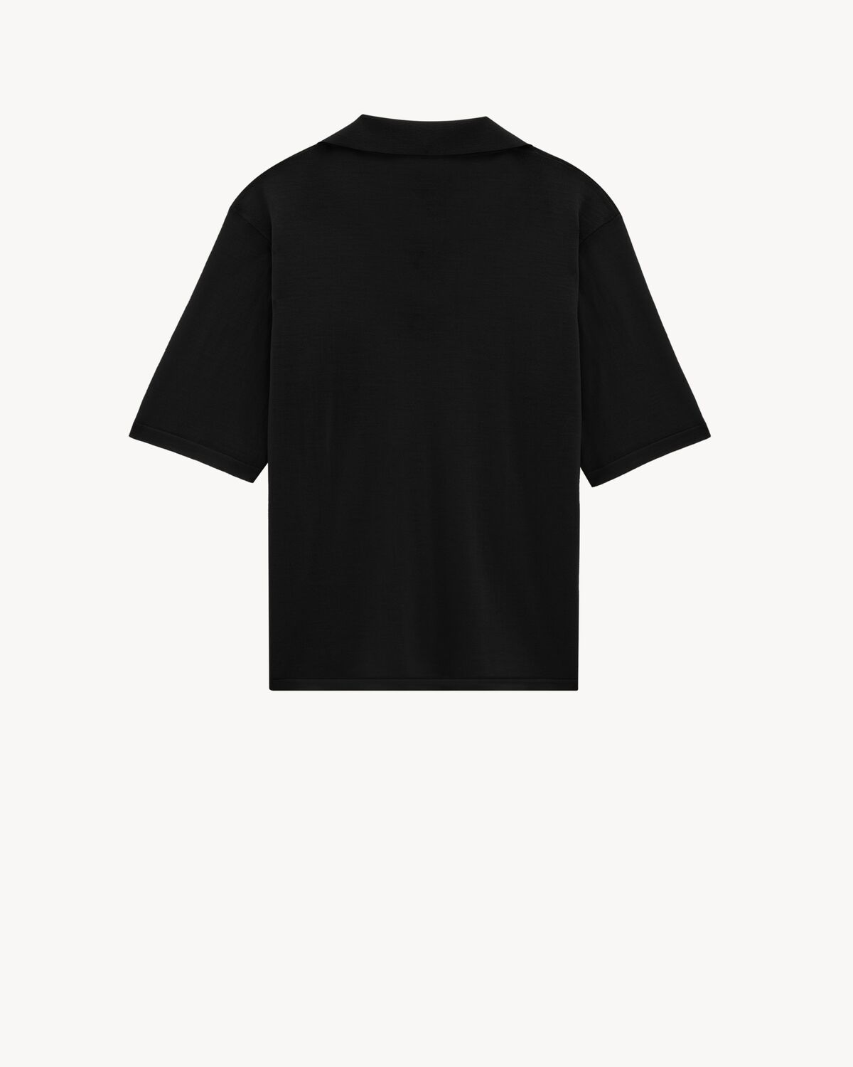 CASSANDRE polo shirt in wool | Saint Laurent | YSL.com