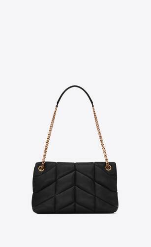 small puffer  in quilted nappa leather