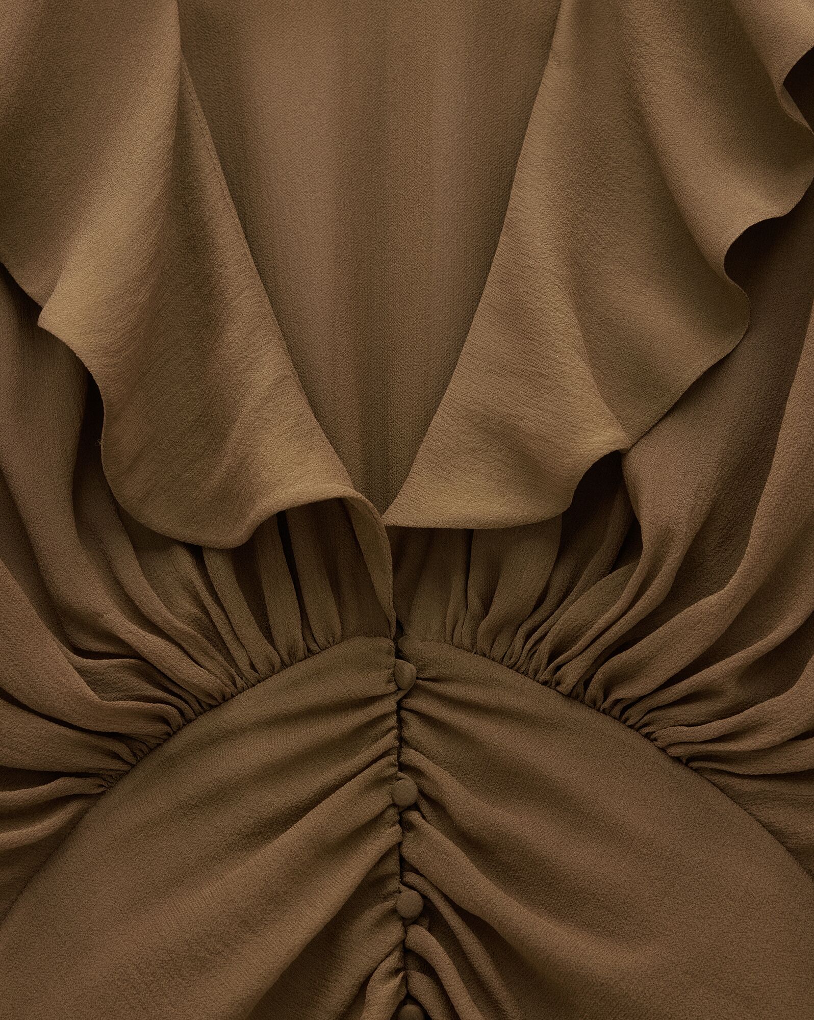 blouse in silk crepe muslin