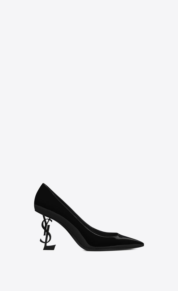 black heel | Saint Laurent France | YSL 